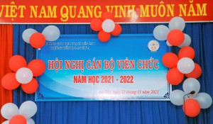 Hội nghị CBVC năm học 2021-2022
